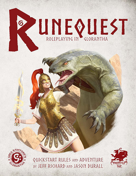RuneQuest - Roleplaying in Glorantha Quickstart [CHA4027]