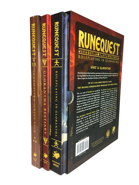 RuneQuest - Roleplaying in Glorantha (Slipcase Set) [CHA4028X] $119.99 Value