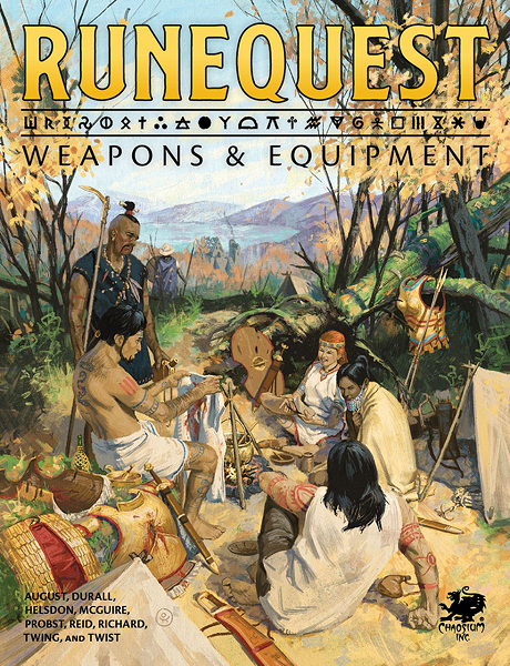 RuneQuest: Weapons & Equipment [CHA4036H] $34.99 Value