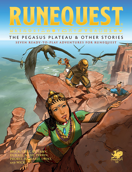 RuneQuest: The Pegasus Plateau & Other Stories [CHA4038H] $34.99 Value