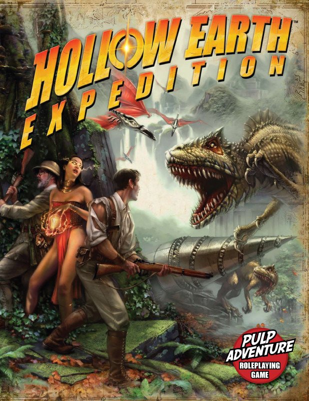 Hollow Earth Expedition RPG Softcover (Exile Game Studios) [EGS1010] $19.99 Value