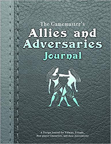 Gamemaster's Journal: Allies and Adversaries Paperback (FGG6003) $29.95 Value