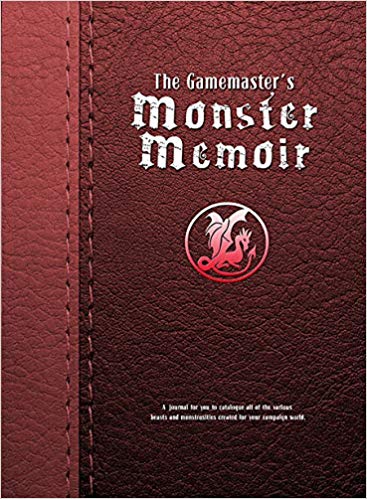Gamemaster's Journal: Monster Memoir (Fat Goblin) Paperback [FGG6005] $29.95 Value