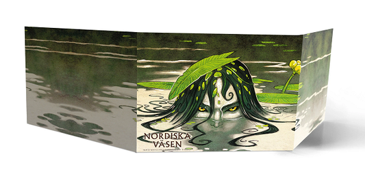 Vaesen Nordic Horror GM Screen & Map [FLFVAS04] $29.99 Value
