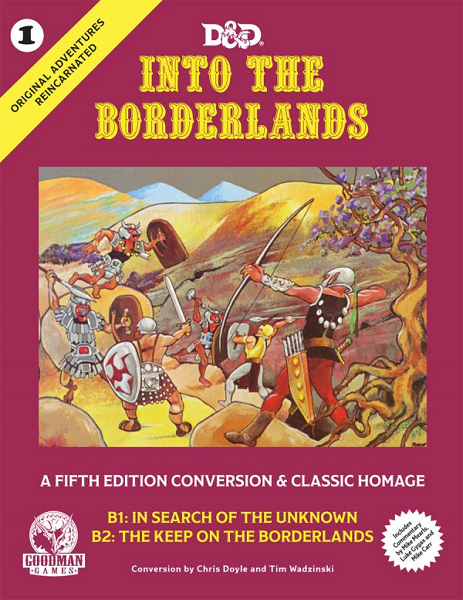 Original Adventures Reincarnated 1 - Into the Borderlands (5E Conversion) [GMG50001] $49.99 Value