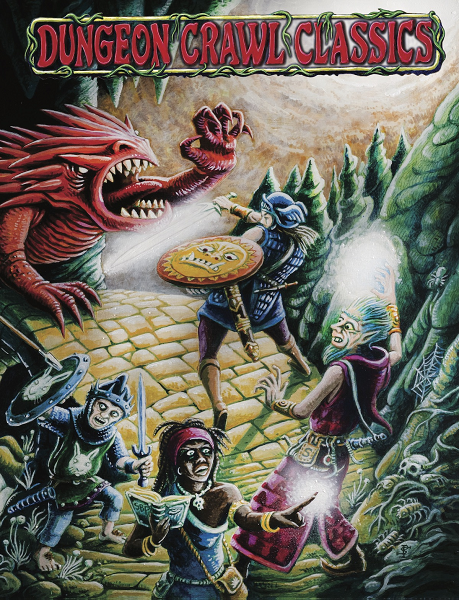Dungeon Crawl Classics: RPG (Stefan Poag Cover) [GMG5070F] $59.99 Value