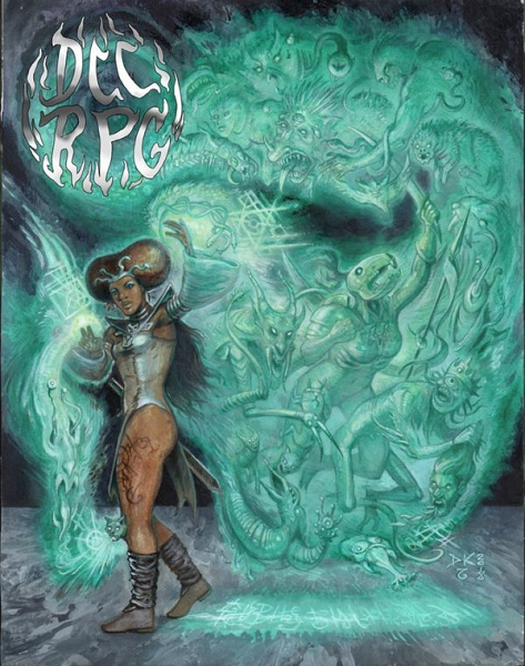 Dungeon Crawl Classics: Role Playing Game (Shanna Dahaka Cover) [GMG5070Z] $59.99 Value