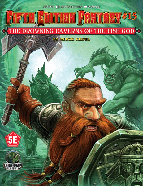 Fifth Edition Fantasy 15: Drowning Caverns of the Fish-God [GMG55515]