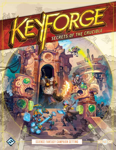Genesys RPG: Keyforge - Secrets of the Crucible GNS12 $49.95 Value