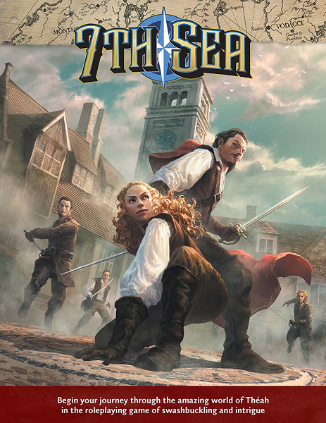 7th Sea RPG 2nd Ed. Core Rulebook (Hardcover) JWP7000 $59.99 Value