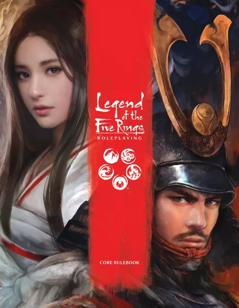 Legend of the Five Rings RPG 5E: Core Rulebook [FFGL5R02] $54.99 Value
