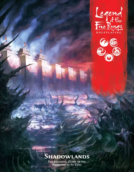 Legend of the Five Rings RPG 5E: Shadowlands [FFGL5R06] $44.99 Value