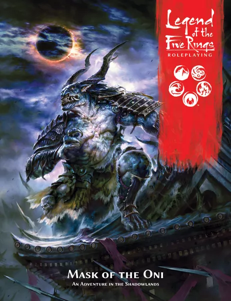 Legend of the Five Rings RPG 5E: Mask of the Oni [FFGL5R07] $21.99 Value