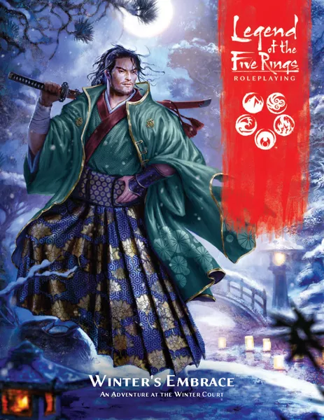 Legend of the Five Rings RPG 5E: Winter's Embrace [FFGL5R09] $21.99 Value