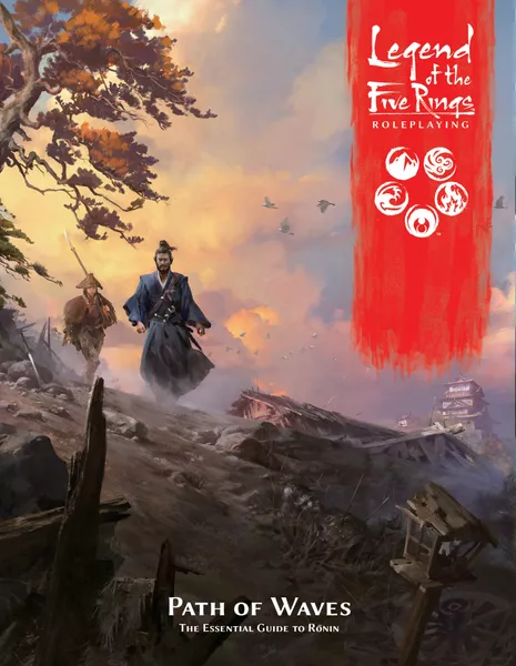Legend of the Five Rings RPG 5E: Path of Waves [FFGL5R10] $54.99 Value