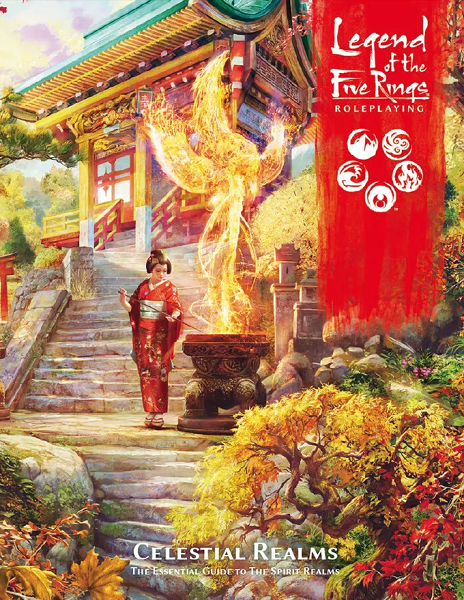 Legend of the Five Rings RPG 5E: Celestial Realms [FFGL5R12] $44.99 Value