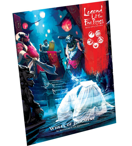 Legend of the Five Rings RPG 5E: Wheel of Judgement [FFGL5R13] $21.99 Value
