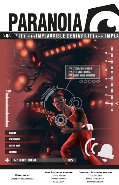 Paranoia RPG: Implausible Deniability MGP50007 $19.99 Value