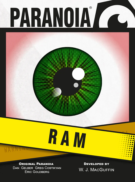 Paranoia RPG: Ram Deck [MGP50009]