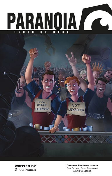 Paranoia RPG: Truth or Dare [MGP50011] $19.99 Value