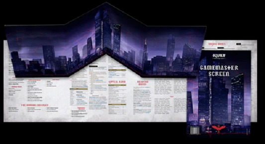 Kult: Divinity Lost GM Screen [MUH050567] $21 Value