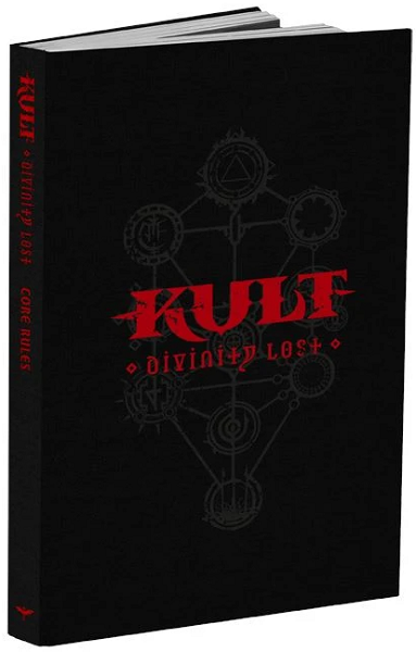 Kult: Divinity Lost 4E (Core Rulebook, Black Edition) [MUH051677] $99 Value