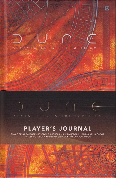 Dune - Adventures in the Imperium: Player's Journal [MUH052167] $19.99 Value