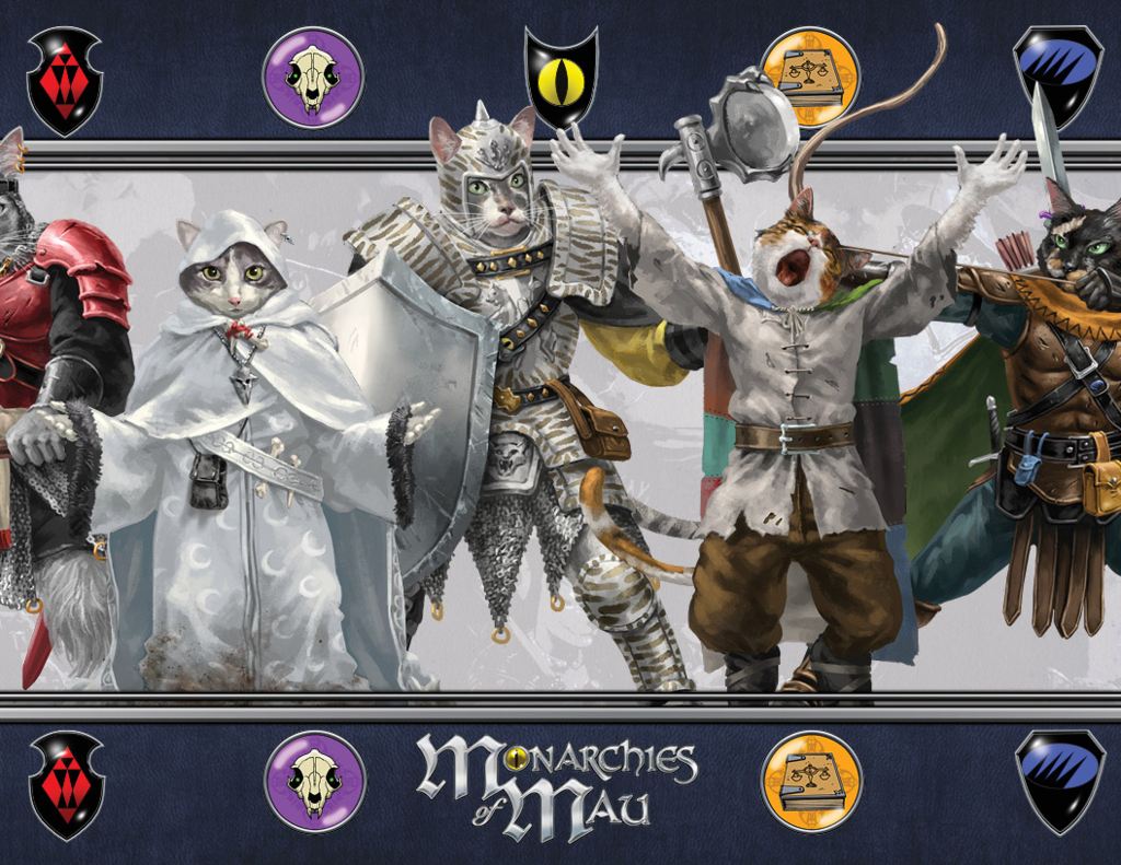 Monarchies of Mau GM Screen [ONXPUG012] $20.00 Value