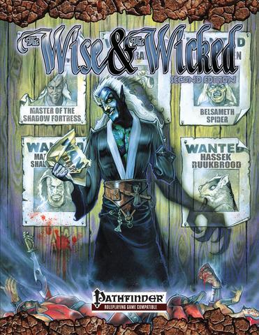 Scarred Lands Wise & The Wicked 2nd Edition for Pathfinder [ONXSL006] $24.99 Value