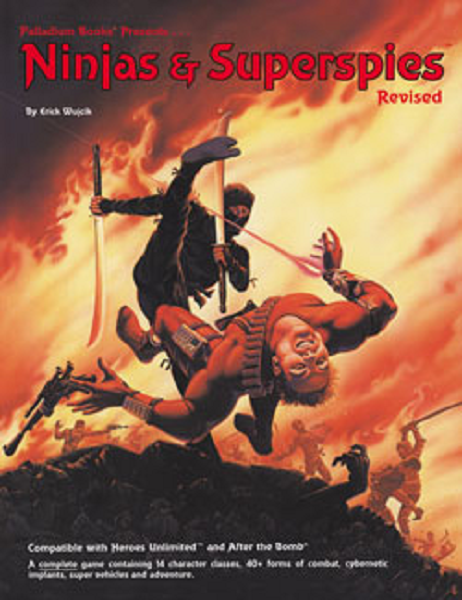 Ninjas & Superspies RPG - Bonus Ed. Hardcover [PLB525HC] $36.99 Value