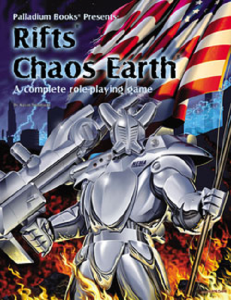 Rifts Chaos Earth RPG - Core Rulebook (Bonus Hardcover Ed.) [PLB660HC] $36.99 Value