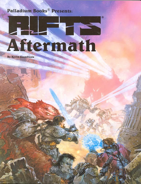 Rifts RPG: Aftermath PLB846 $26.99 Value