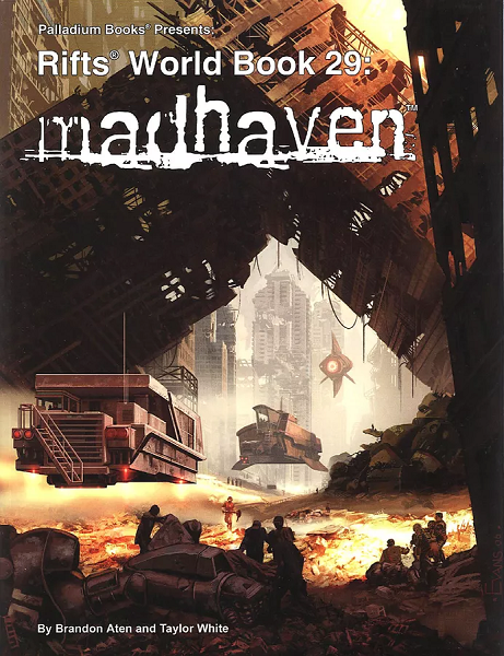 Rifts RPG: World Book 29 - Madhaven [PLB869] $22.99 Value