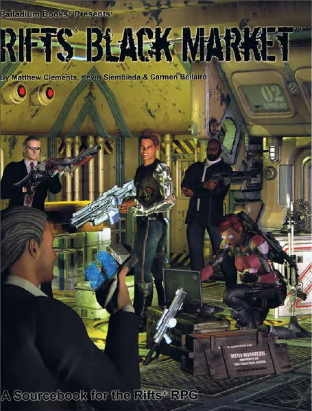 Rifts RPG: Black Market [PLB886] $26.99 Value