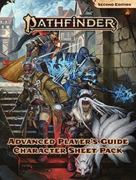 Pathfinder 2E: Adv. Player's Guide - Character Sheet Pack [PZO2220]