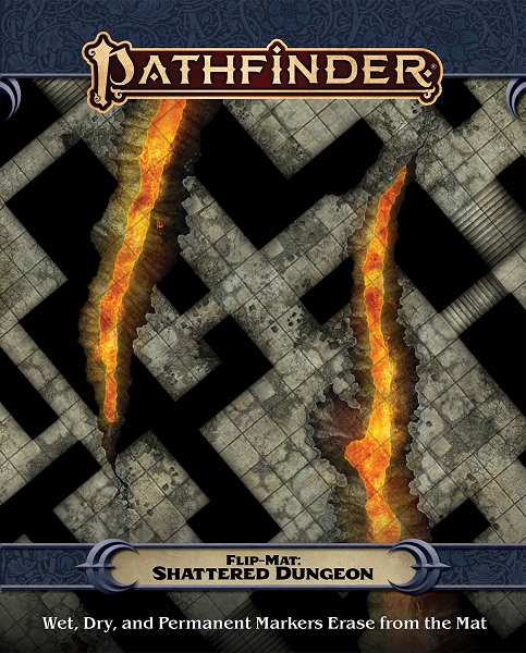 Pathfinder Flip-Mat: Shattered Dungeon [PZO30120]
