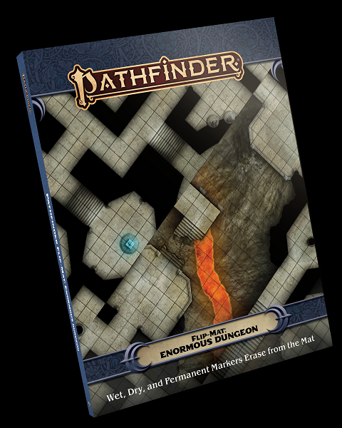 Pathfinder Flip-Mat: Enormous Dungeon [PZO30122] $26.99 Value