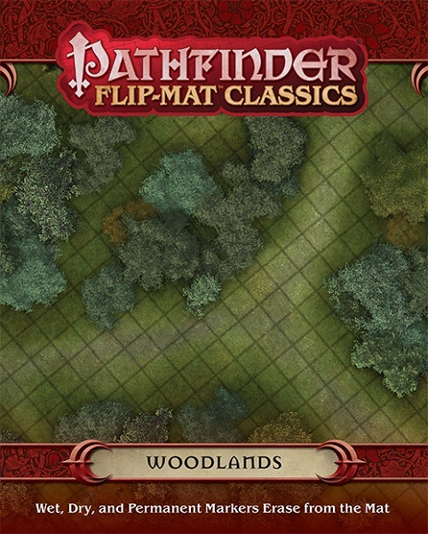 Pathfinder Flip-Mat Classics: Woodlands PZO31003