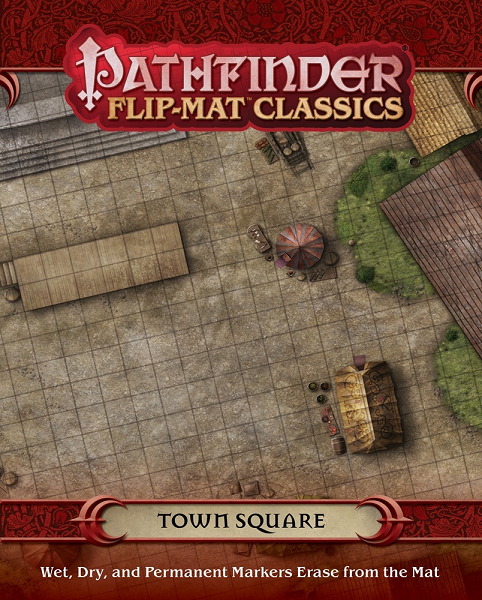 Pathfinder Flip-Mat Classics: Town Square [PZO31010]