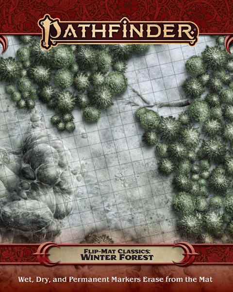 Pathfinder Flip-Mat Classics: Winter Forest PZO31042