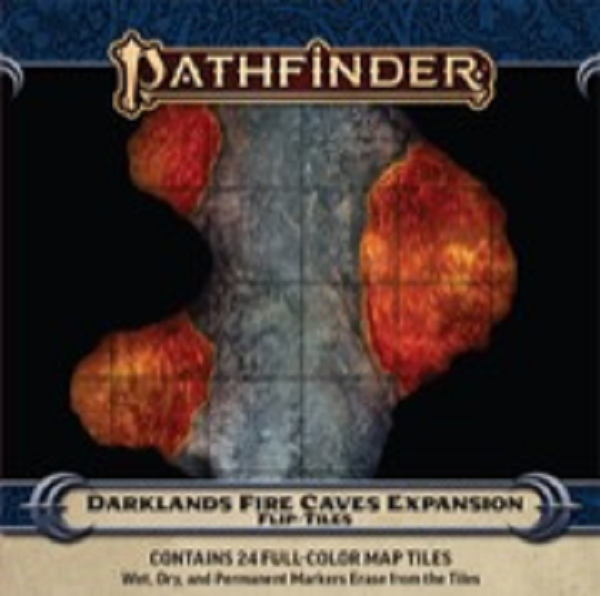 Pathfinder Flip-Tiles: Darklands Fire Caves Expansion [PZO4087] $19.99 Value