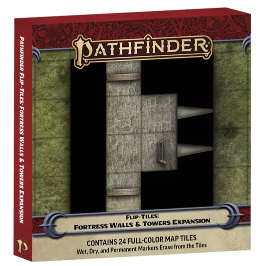 Pathfinder Flip-Tiles: Fortress Walls & Towers Expansion PZO4092 $19.99 Value