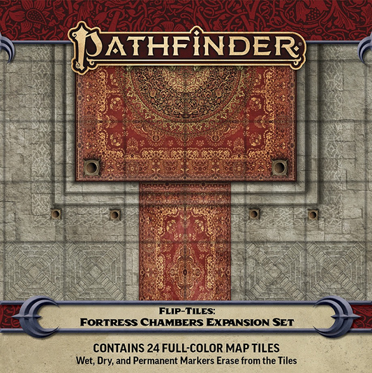 Pathfinder Flip-Tiles: Fortress Chambers Expansion [PZO4094] $19.99 Value