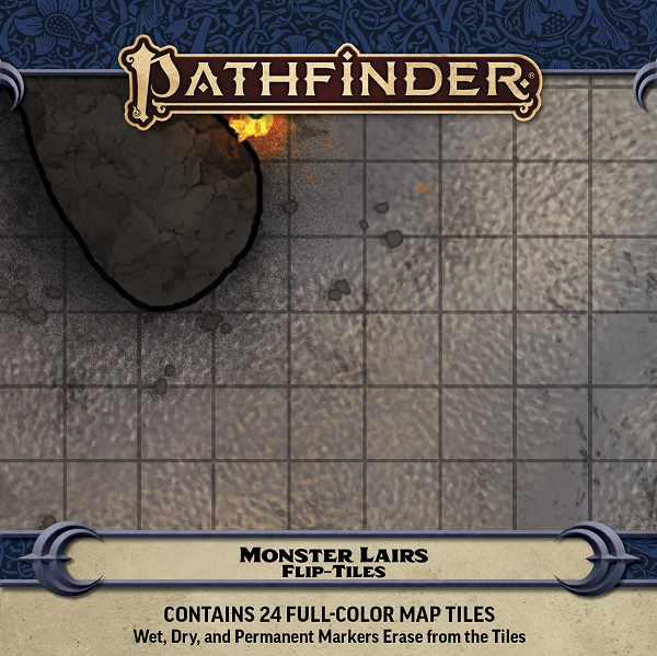 Pathfinder Flip-Tiles: Monster Lairs [PZO4097] $22.99 Value