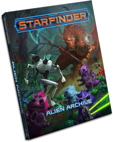 Starfinder RPG: Alien Archive PZO7105 $39.99 Value