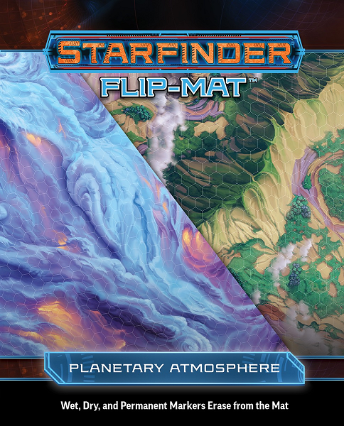 Starfinder Flip-Mat: Planetary Atmosphere [PZO7323] $19.99 Value