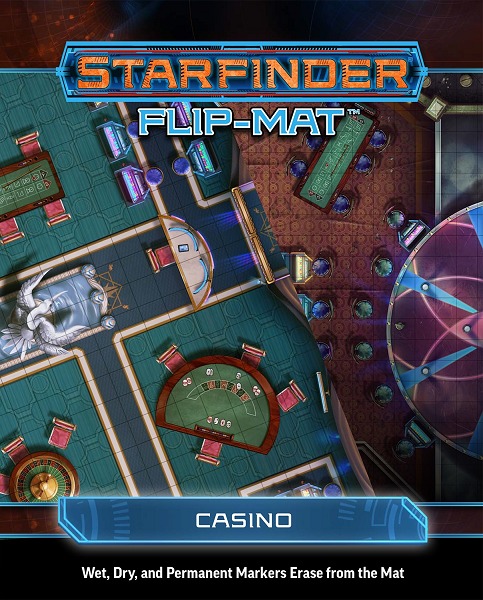 Starfinder Flip-Mat: Casino [PZO7329]