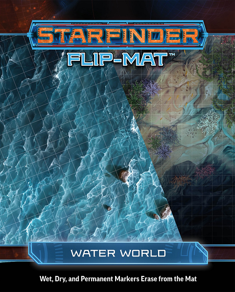 Starfinder Flip-Mat: Water World [PZO7330]