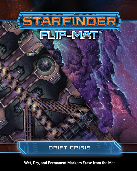 Starfinder Flip-Mat: Drift Crisis [PZO7331] $22.99 Value