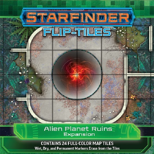 Starfinder Flip-Tiles: Alien Planet Ruins Expansion [PZO7509] $19.99 Value